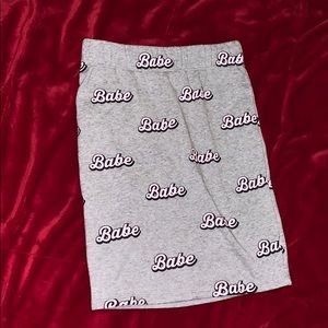 Babe pencil skirt